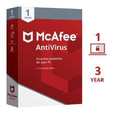 McAfee Antivirus (1 User 3 Years) Email Delivery